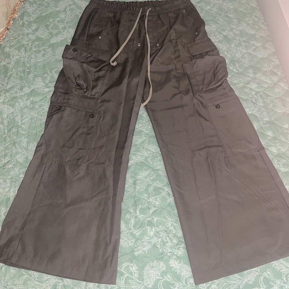 Mnml goth oversized cargo pants